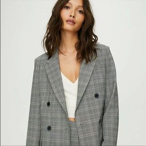 Aritzia Babaton Samuel Check Blazer (sold out style)